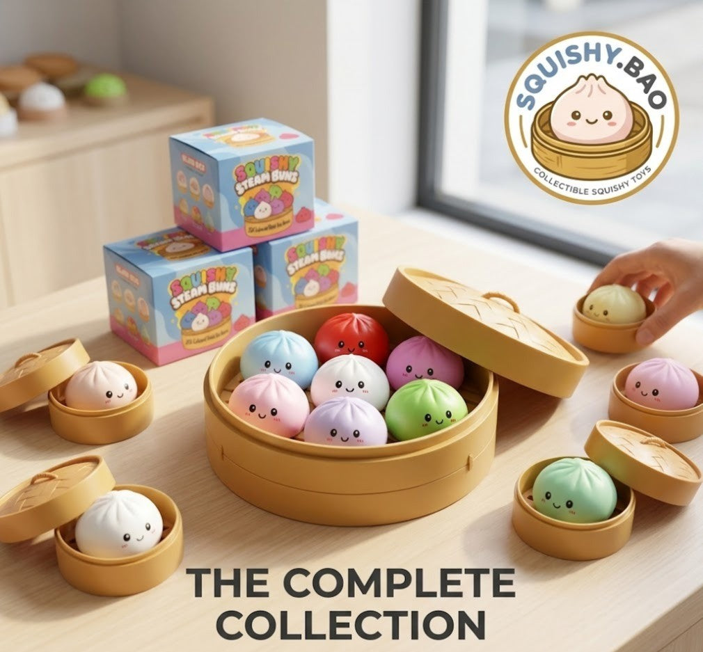 Caja Sorpresa de Dumplings Squishy — ¡Descubre cuál te toca! 🥟✨