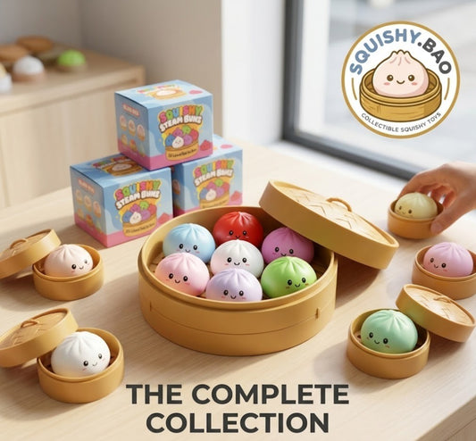 Caja Sorpresa de Dumplings Squishy — ¡Descubre cuál te toca! 🥟✨