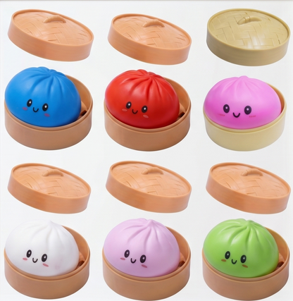 Caja Sorpresa de Dumplings Squishy — ¡Descubre cuál te toca! 🥟✨